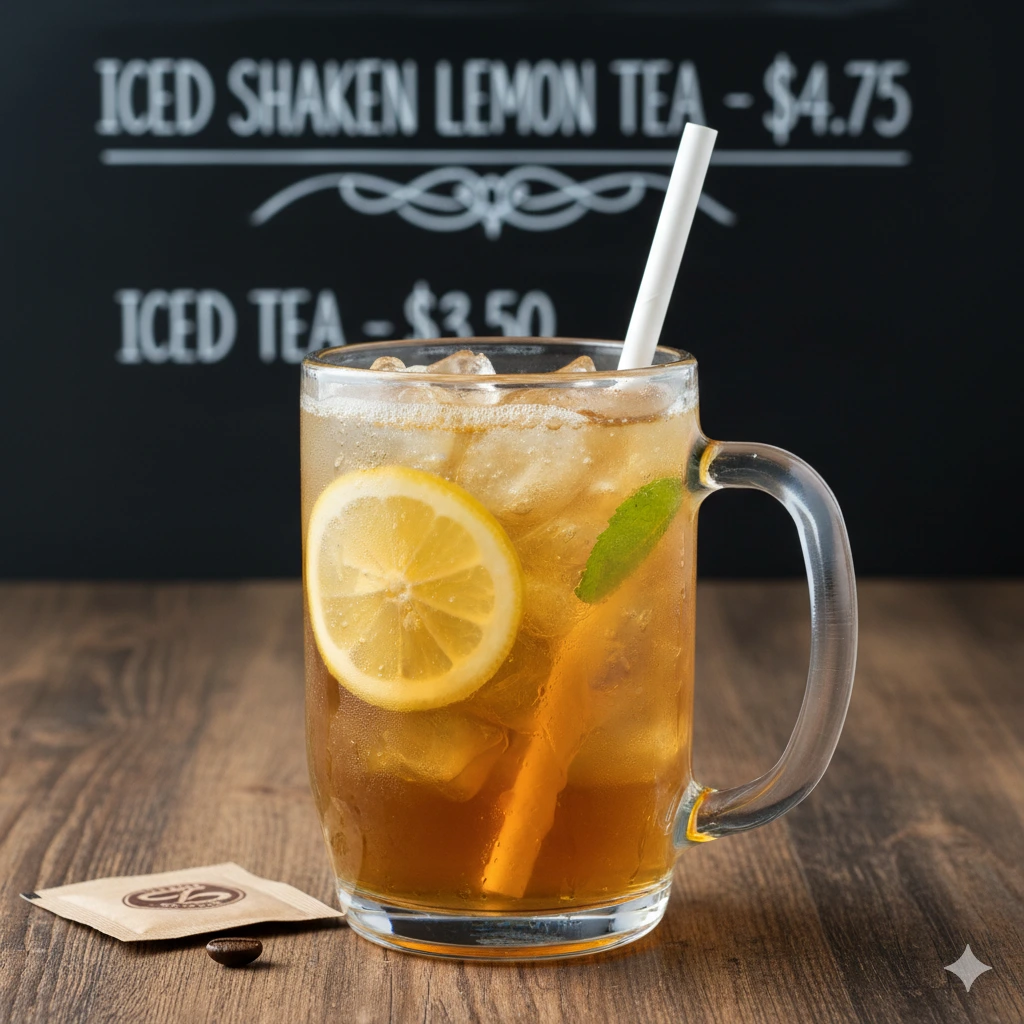 Iced Shaken Lemon Tea